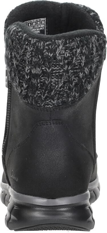 Skechers Dames Boots Synergy-Lovely Collab ZWART - Foto 4