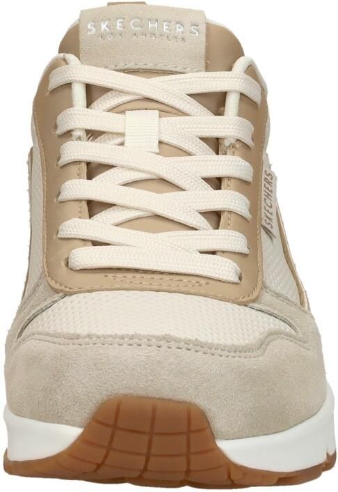 Skechers Uno Two Much Fun Dames Sneakers Taupe Zand - Foto 7