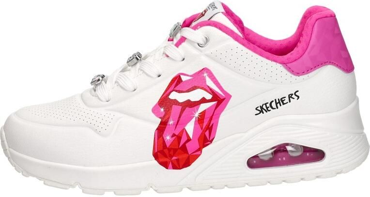 Skechers Uno Diamond Stones Sneakers Laag Wit - Foto 4