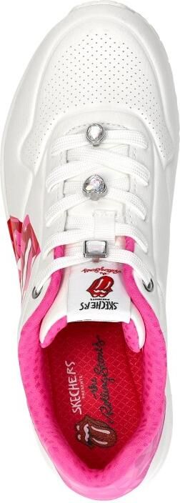 Skechers Uno Diamond Stones Sneakers Laag Wit - Foto 8