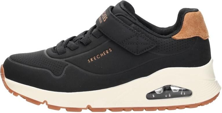 Skechers UNO GEN1-CITY EDGE Jongens Sneakers Zwart Bruin - Foto 7