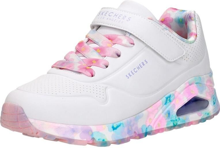 Skechers Uno Gen1 Fresh Blooms Meisjes Sneakers Wit - Foto 3