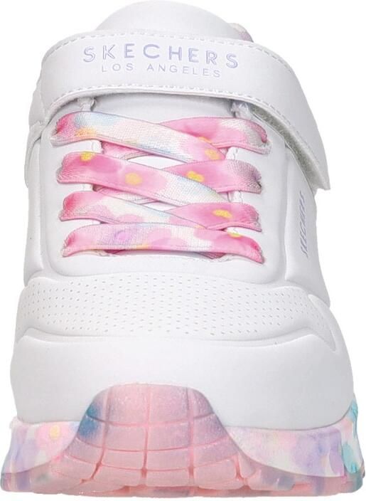 Skechers Uno Gen1 Fresh Blooms Meisjes Sneakers Wit - Foto 4