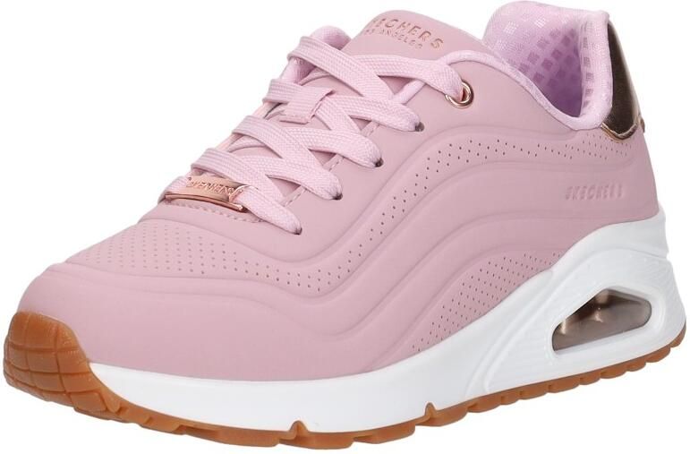 Skechers UNO GEN1 SHIMMER WAVE Meisjes Sneakers Roze - Foto 5