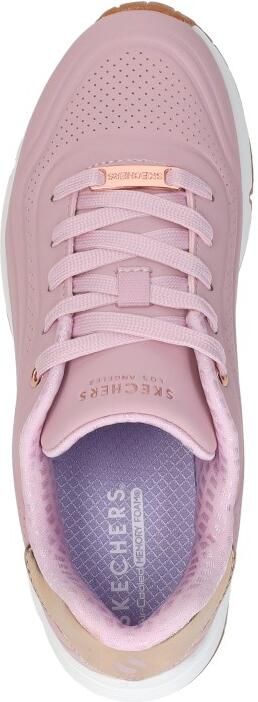 Skechers UNO GEN1 SHIMMER WAVE Meisjes Sneakers Roze - Foto 9
