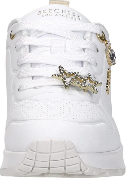 Skechers UNO GEN1 TRENDY JEWELS Meisjes Sneakers Wit - Foto 4