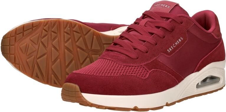 Skechers Uno Vintage Air Sneakers Heren Rood - Foto 6