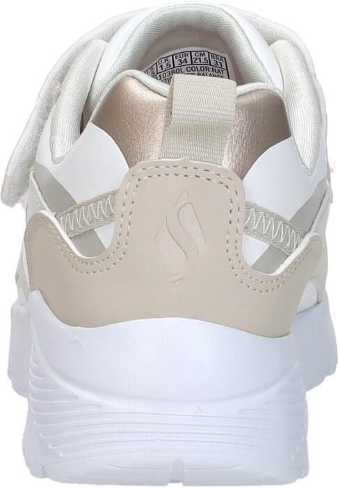Skechers Uno Lite Metallic Burst Klittenband Beige - Foto 8