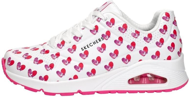 Skechers UNO LIVE COLORFULLY Dames Sneakers Wit - Foto 3