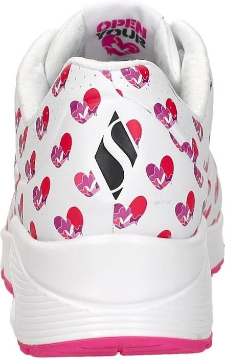 Skechers UNO LIVE COLORFULLY Dames Sneakers Wit - Foto 5