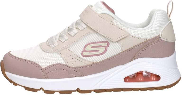 Skechers Uno Mesh Pop meisjes sneaker Natural - Foto 2