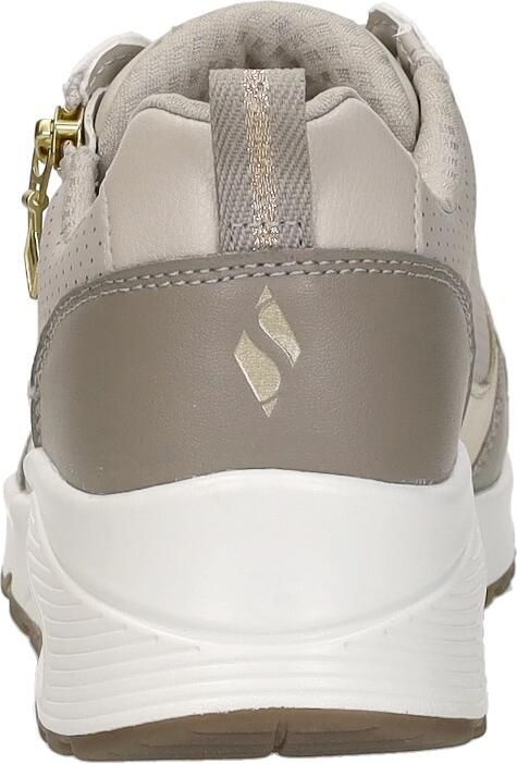 Skechers UNO- METALLIC SLIDERS Dames Sneakers Taupe - Foto 6