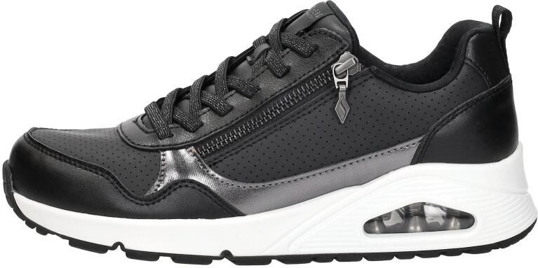 Skechers UNO- METALLIC SLIDERS Dames Sneakers Zwart - Foto 6