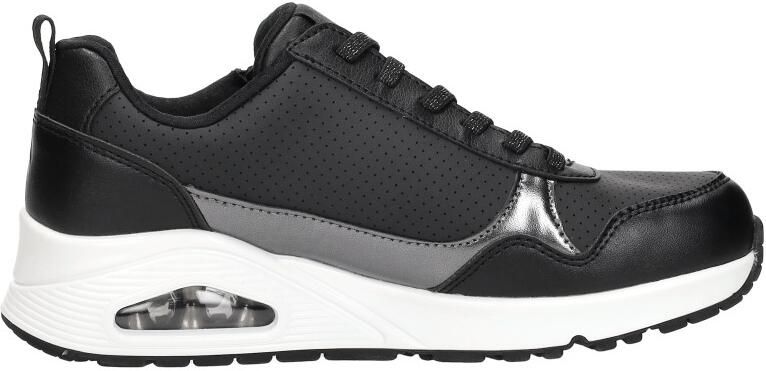 Skechers UNO- METALLIC SLIDERS Dames Sneakers Zwart - Foto 10