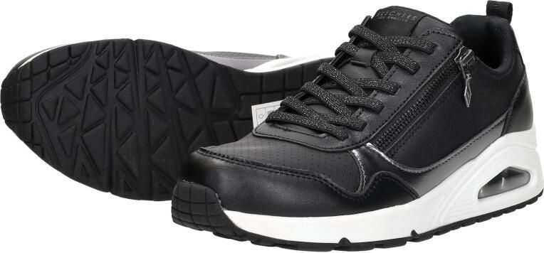 Skechers UNO- METALLIC SLIDERS Dames Sneakers Zwart - Foto 11