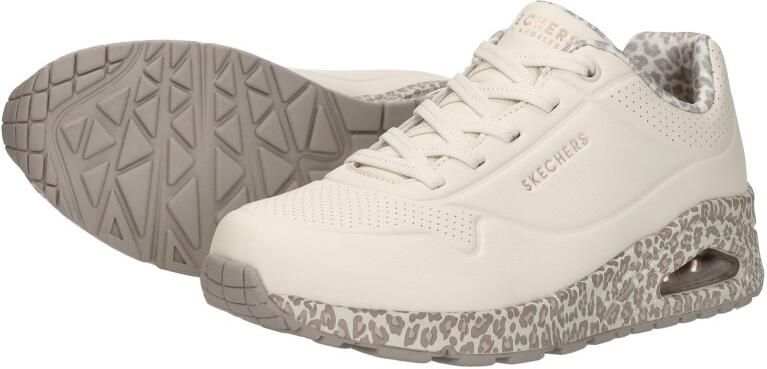 Skechers UNO SAFARI TIME Dames Sneakers Wit - Foto 6