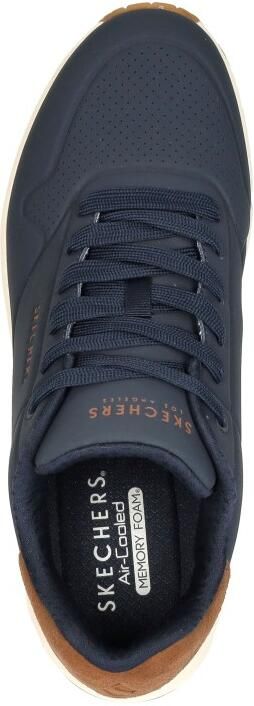 Skechers Sneakers UNO-SUITED ON AIR vrijetijdsschoen lage schoen veterschoen met modieuze sleehak - Foto 17