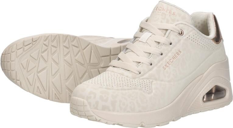 Skechers Uno Wedge Safari Daze Sneakers Laag Gebroken wit - Foto 4