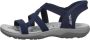 Skechers Slip-ins Reggae Slim Stretch Flex Dames Sandalen Navy - Thumbnail 2