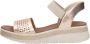 Skechers Slip-ins Bobs Sun Ray Step Aside Dames Sandalen Goud - Thumbnail 2