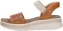 Skechers Slip-ins Bobs Sun Ray Step Aside Dames Sandalen Luggage - Thumbnail 2