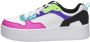 Skechers Court High Classic Crush Unisex Sneakers Wit Zwart Multicolour - Thumbnail 3