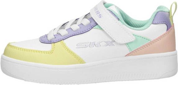 Skechers sneakers wit pastel Meisjes Imitatieleer Meerkleurig 32 - Foto 12
