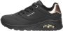 Skechers Sneakers UNO GOLDEN AIR Vrijetijdsschoen lage schoen veterschoen met metallic inzet - Thumbnail 5