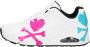 Skechers Hart & Kruisbeentjes Trendy Sneaker Multicolor Dames - Thumbnail 3
