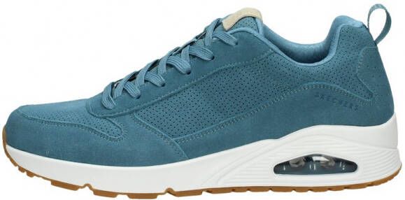 Skechers Uno Stand On Air sneakers blauw Suede Heren - Foto 9
