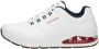 Skechers Sneakers UNO 2 in monochrome look vrijetijdsschoen lage schoen veterschoen - Thumbnail 4