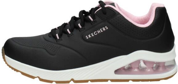 Skechers Uno 2nd Best Sneaker Zwart Roze Zwart Dames - Foto 2