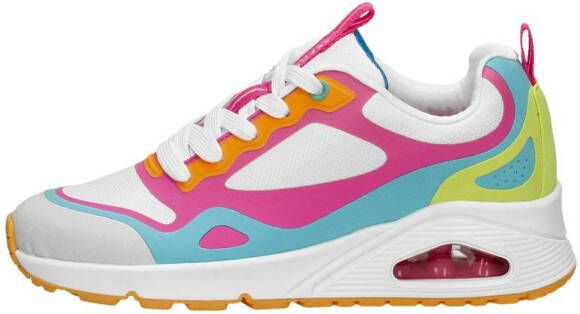 Skechers Los Angeles sneakers roze multi Meisjes Imitatieleer Meerkleurig 36 - Foto 5