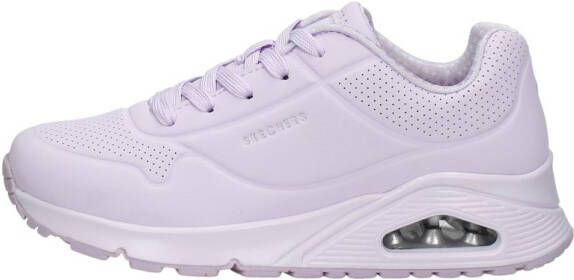 Skechers sneakers lila Paars Meisjes Imitatieleer Effen 29 - Foto 4