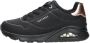 Skechers Comfortabele Zwarte Meisjessneaker met Memory Foam Zwart Heren - Thumbnail 3