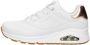 Skechers Sneakers Uno vrijetijdsschoen lage schoen veterschoen met metallic-inzet - Thumbnail 3