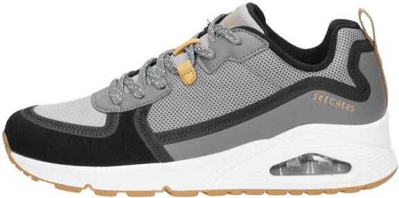 Skechers Uno Layover Dames Sneakers Black