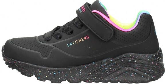 Skechers Uno Lite Rainbow Specks meisjes sneakers Zwart Extra comfort Memory Foam - Foto 7
