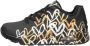Skechers Sneakers UNO METALLIC LOVE Vrijetijdsschoen lage schoen veterschoen met trendy metallic-print - Thumbnail 2