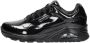 Skechers Uno Shiny One Dames Sneakers Zwart - Thumbnail 3
