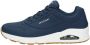 Skechers Zachte en dempende sneakers met luchtkussen hiel Blauw Heren - Thumbnail 3