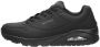 Skechers Sneakers met sleehak Uno Stand on Air Vrijetijdsschoen lage schoen veterschoen met fijne perforatie - Thumbnail 3
