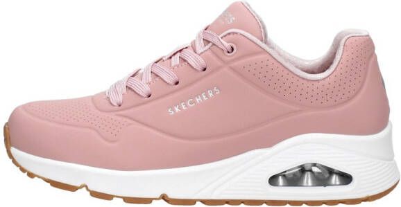 Skechers Uno Stand On Air Dames Sneakers Lichtroze - Foto 4