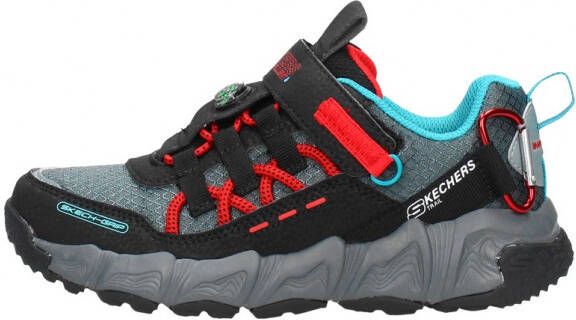 Skechers Skecher Velocitrek Pro Scout jongens sneaker Zwart rood - Foto 2