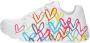 Skechers Uno Lite Spread The Love Meisjes Sneakers Wit Mutlicolour - Thumbnail 4