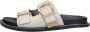 Steve Madden Slippers met doornsluiting en labeldetail model 'ARCH' - Thumbnail 3