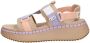 Steve Madden Decorum Sandalen Plat Lila - Thumbnail 2