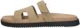 Steve Madden Leren slippers met klittenband model 'MISSILE' - Thumbnail 2