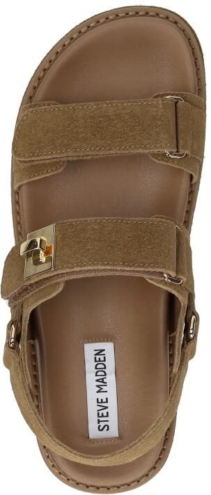 Steve Madden Bigmona Sandalen Plat Cognac - Foto 7
