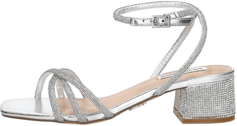 Steve Madden Cerena Sandalen Hak Zilverkleur - Foto 2